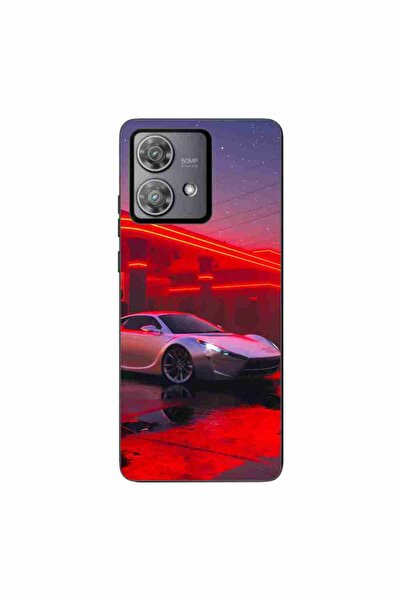 OEM Θήκη συμβατή με Motorola Edge 40 Neo Σιλικόνης Τζελ TPU Μοντέλο Future Car