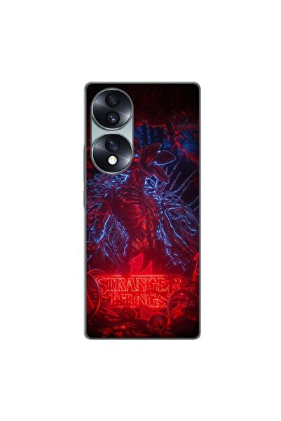 OEM Θήκη συμβατή με Honor 70, από σιλικόνη gel TPU, μοντέλο Stranger Things D...