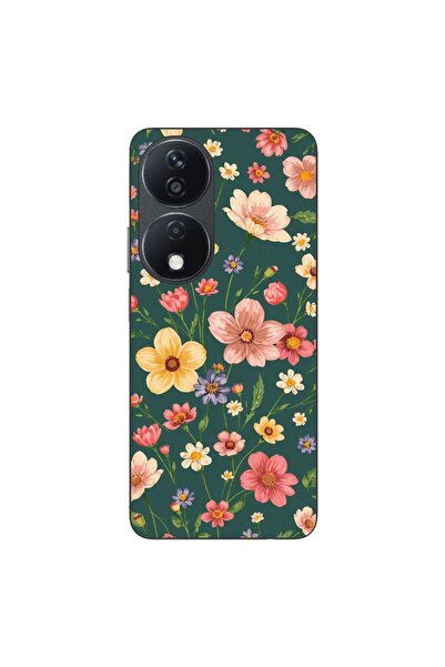 OEM Husa compatibila cu Honor X7b Silicon Gel Tpu Model Vintage Spring Flowers