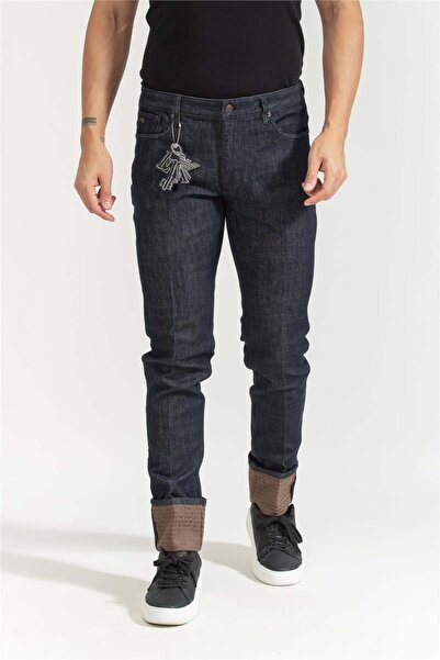 Emporio Armani Erkek 5 Cepli Pantolon İndigo Mavi