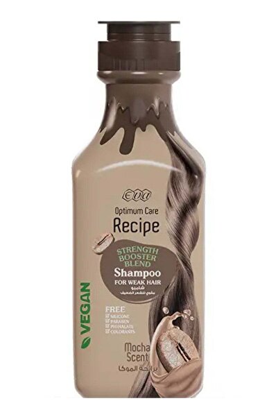 EVA Optimum Care Recipe Shampoo Hair Strength Booster Blend Mocha Scent - 350 Ml