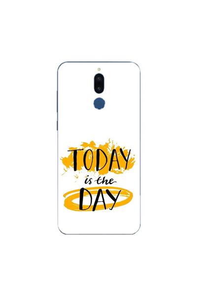 OEM Husa compatibila cu Huawei Mate 10 Lite Silicon Gel Tpu Model Mesaj Today...