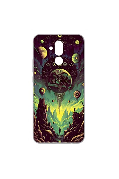 OEM Husa compatibila cu Huawei Mate 20 Lite Silicon Gel Tpu Model Mystical Pl...
