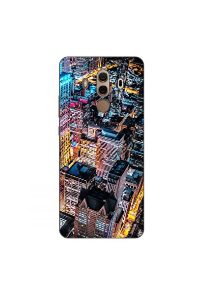 OEM Husa compatibila cu Huawei Mate 10 Pro Silicon Gel Tpu Model Night City