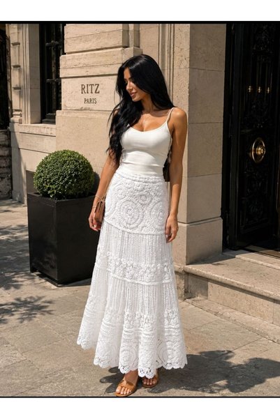 MiMi Imported Lace Skirt