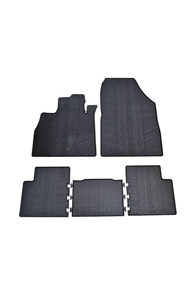 Gledring Set covorase auto din cauciuc Renault Scenic 4 11.2016- (Manual), Ne...