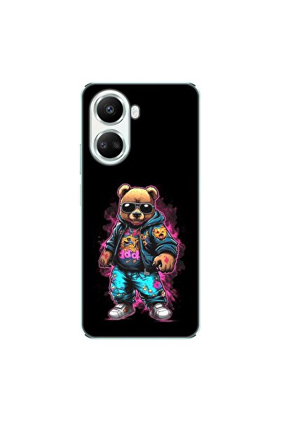 OEM Θήκη συμβατή με Huawei Nova 10 SE Σιλικόνης Gel TPU με σχέδιο Αρκούδας Co...