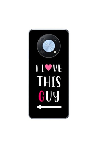 OEM Husa compatibila cu Huawei Nova Y90 Silicon Gel Tpu Model Cupluri I love ...