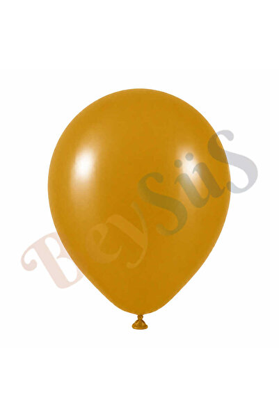 BeySüS Turmeric Color Latex Retro Balloon (60 cm) - 1 Piece