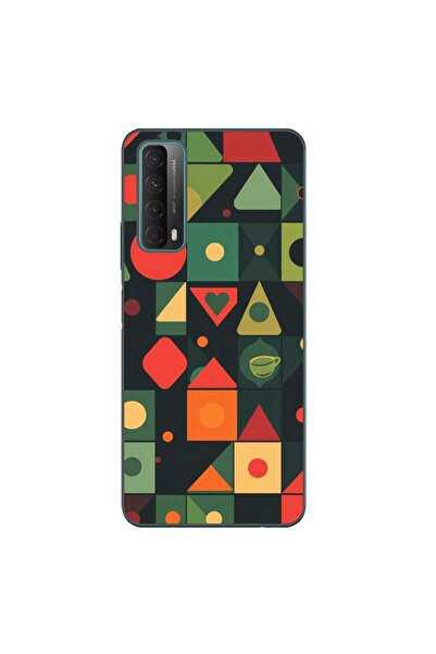OEM Case compatible with Huawei P Smart 2021 Silicone Gel Tpu Pattern Retro S...
