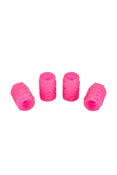 OEM Fosforlu Luminous Sibop Kapağı Seti - Karanlıkta Parlayan Pembe (4 Adet)