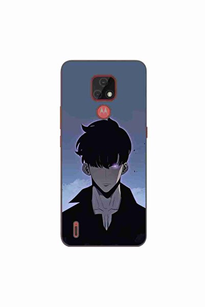 OEM Husa compatibila cu Motorola Moto E7 Silicon Gel Tpu Model Solo Leveling ...