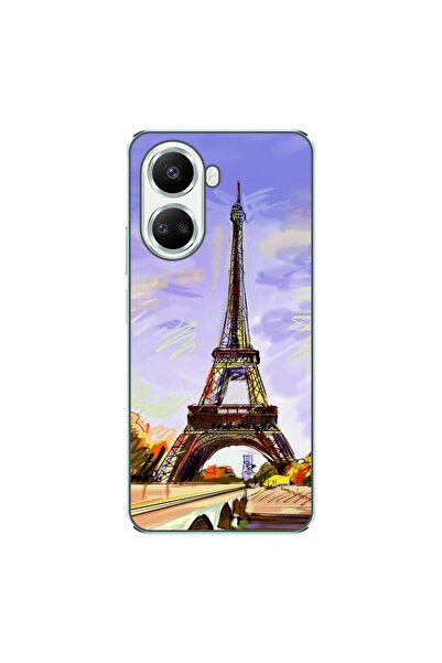OEM Husa compatibila cu Huawei Nova 10 SE Silicon Gel Tpu Model Desen Turnul ...