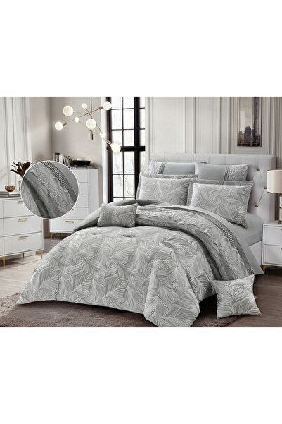 ALMIAAD Double Jacquard Bridal Bedspread-8 Pieces-240*260-Jacquard Bridal Bed...