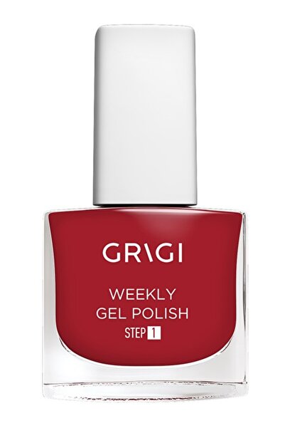 Grigi WEEKLY GEL POLISH STEP 1 615 LIGHT Red 12ML