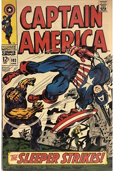 ESLEM Captain America Marvel Çizgi Roman Kapağı Poster Vintage Duvar Tablosu ...