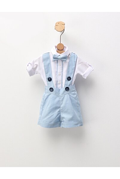 MiniKids Set elegant 3 piese Pavel albastru