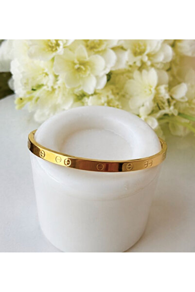 Merishe Jewerly Premium Gold Vida Model Women's Steel Bracelet