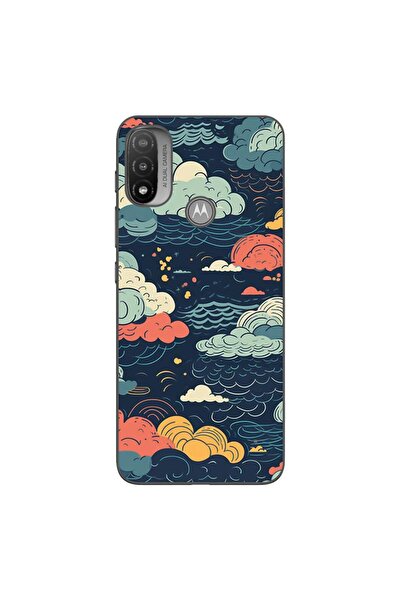 OEM Husa compatibila cu Motorola Moto E20 Silicon Gel Tpu Model Mystic Night Sky