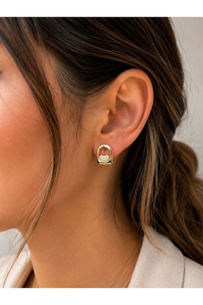 XUPING JEWELRY Heart Detailed Xuping Steel Earrings