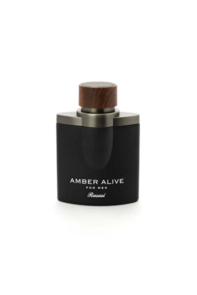 Rasasi Amber Alive Eau De Parfum For Men -Oriental Fougere Perfume 100 ml