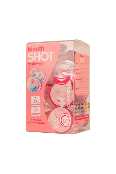 Shot Shout Cotton Candy Flavored Advanced Mouthwash Capsules - 20 Count 15ml
