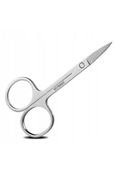 Mardil Nail Scissors Sharp Curved B2008 Silver, manicure pedicure