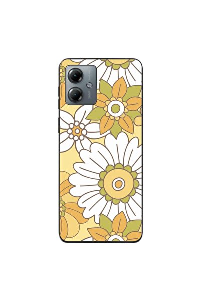 OEM Husa compatibila cu Motorola Moto G14 Silicon Gel Tpu Model Pastel Garden