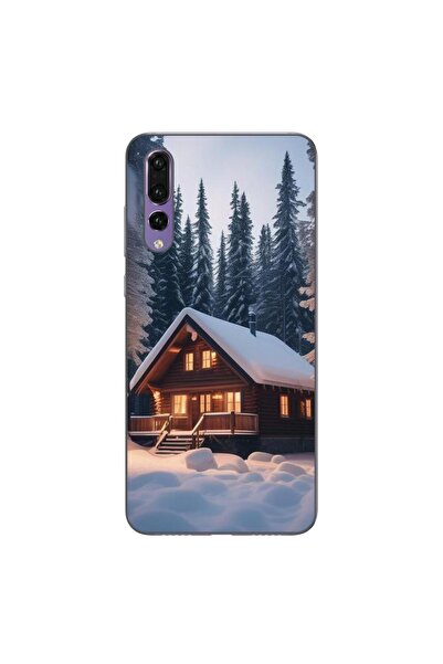 OEM Θήκη συμβατή με Huawei P20 Pro από σιλικόνη gel TPU με σχέδιο χειμερινής ...
