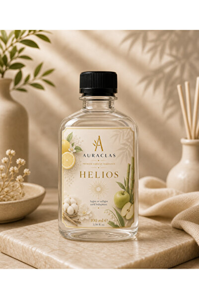 AURACLAS Helios Ortam Kokusu Esansı 100 ML Koku Makinesi Esansı | Fresh ve Fe...