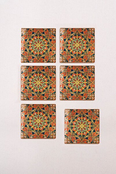 Paşabahçe Etnico Coasters 6 Pieces