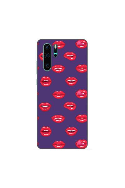 OEM Husa compatibila cu Huawei P30 Pro Silicon Gel Tpu Model Buze Pattern