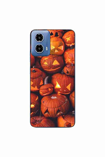 OEM Husa compatibila cu Motorola Moto G34 Silicon Gel Tpu Model Halloween Dov...