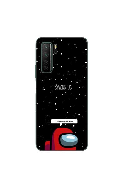 OEM Husa compatibila cu Huawei P40 Lite 5G Silicon Gel Tpu Model Among Us