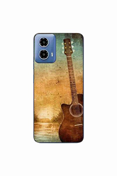 OEM Θήκη συμβατή με Motorola Moto G34 από σιλικόνη gel TPU με σχέδιο vintage ...