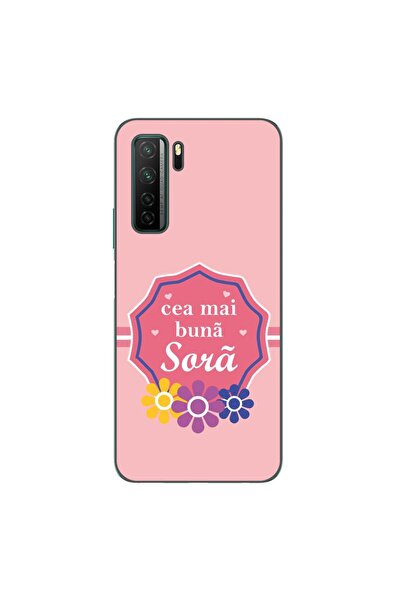 OEM Θήκη συμβατή με Huawei P40 Lite 5G Σιλικόνης Gel TPU με σχέδιο Best Sister