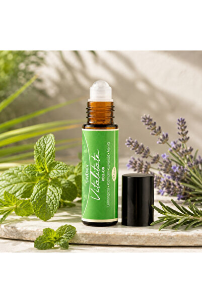 Savonia Vitality – 100% Roll-on for Energy and Revitalization, 10 ml
