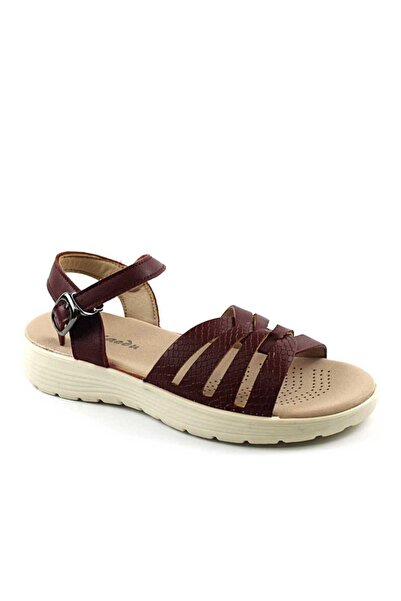 mm Women's lightweight Sandals with braided straps Y126-RED