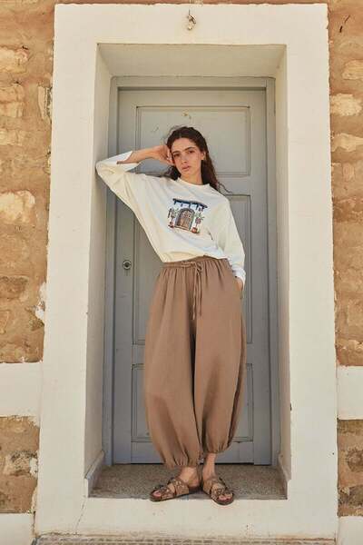 Mink Muslin Shalwar Pants