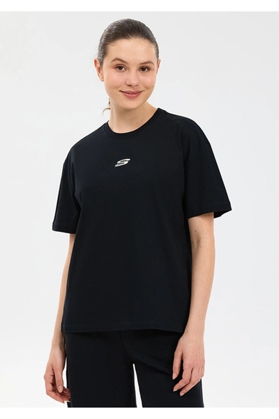 SKECHERS W Graphic Women's T-Shirt S2610017-3817 Black