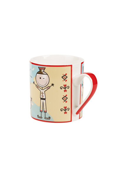 Magnetella Cana din portelan, Copii in costum popular, 325 ml, MB289