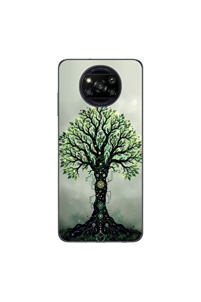 OEM Husa compatibila cu Xiaomi Poco X3 Pro Silicon Gel Tpu Model Mystical Tree