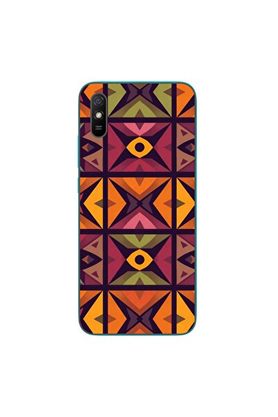 OEM Husa compatibila cu Xiaomi Redmi 9A Silicon Gel Tpu Model Tribal Retro Sh...