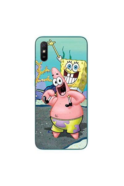 OEM Husa compatibila cu Xiaomi Redmi 9A Silicon Gel Tpu Model Spongebob