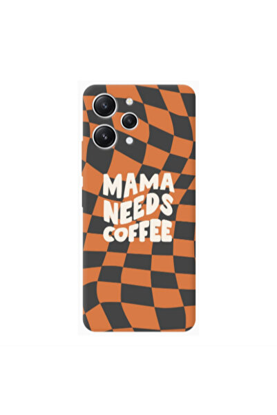 Other Xiaomi Redmi 12 Mama needs coffee Transparent Silicone TPU Θήκη