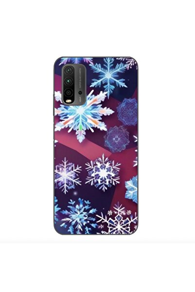 OEM Husa compatibila cu Xiaomi Redmi 9T Silicon Gel Tpu Model Fulgi de Gheata