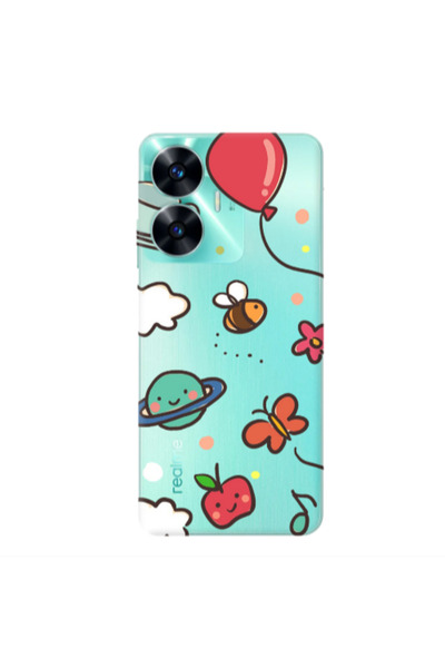 Other Realme C55 cute little ones Transparent Silicone TPU Θήκη