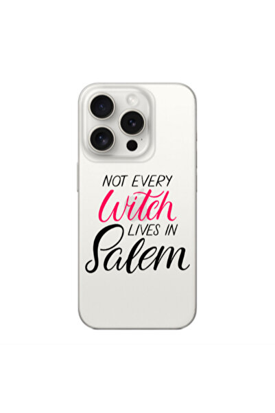 Other Apple iPhone 15 Pro Not every witch lives in salem Transparent Silicone...