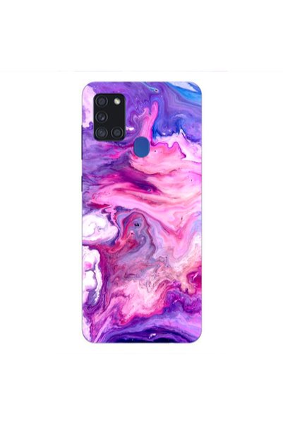 Other Samsung A21S Marble art Transparent Silicone TPU Θήκη