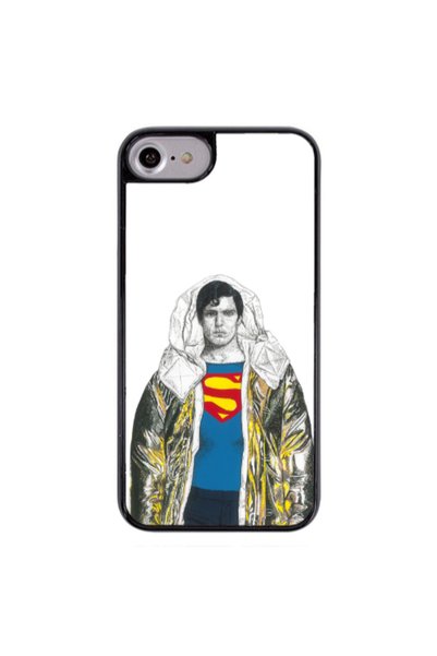 Other Apple iPhone 7 Superman 2 Black Glossy Θήκη